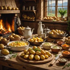 Соус к картошке по деревенски: идеальное дополнение к вашему домашнему ужину